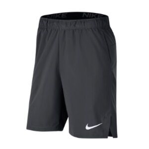 MENS NIKE TEAM DRI-FIT FLEX WOVEN SHORT (WITH POCKETS) 9” Gray